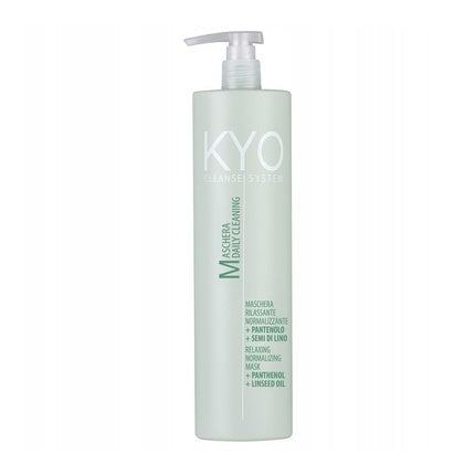Masca de păr Kyo Cleanse System cu Panthenol și Semințe de In, 500ml