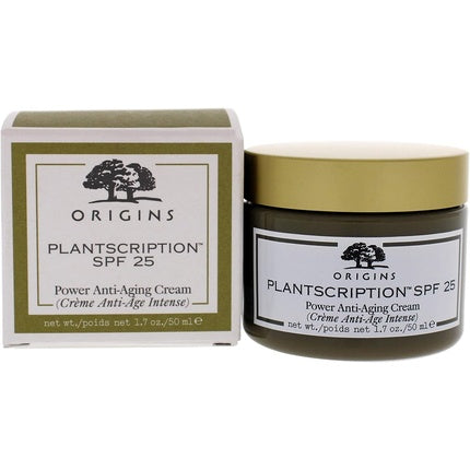 Cremă anti-îmbătrânire, Origins, Plantscription, SPF25