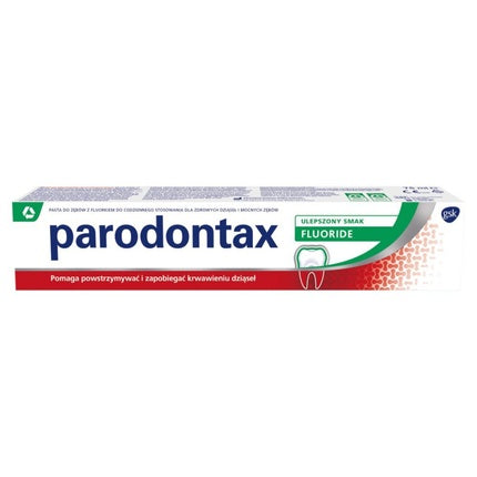 Pastă de dinți Parodontax Fluoride pentru prevenția sângerării gingiilor, 75 ml, gust mentolat
