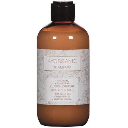 Șampon KYO Kyorganic 250ml cu Te Negru Bio, Bambu Bio și Keratină Vegetală