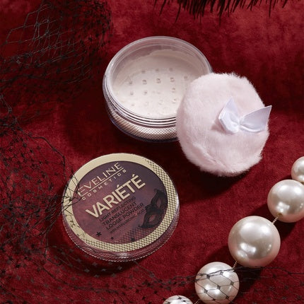 Pudră pulbere, Eveline Cosmetics Variete, reflectare luminoasă