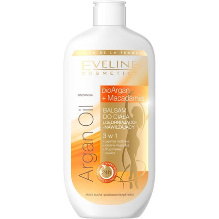 Balsam de corp, Eveline Cosmetics, Argan Oil & Macadamia, 350ml