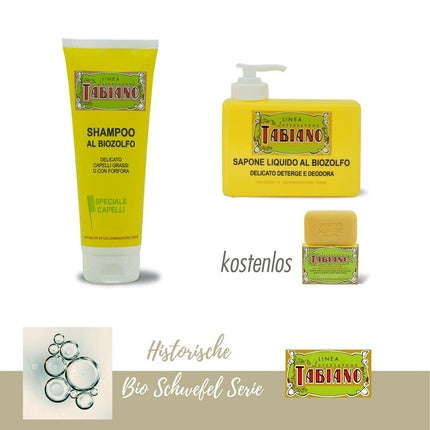 Set Pilogen: Șampon cu Sulf Organic, Săpun Lichid și Săpun Solid, 250ml + 250ml + 125g