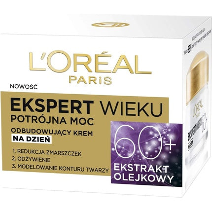 Crema de zi antirid, L'Oréal Paris, Age Specialist 60+, 50ml