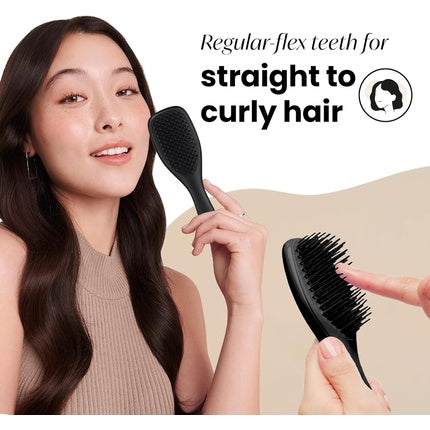 Perie de păr, Tangle Teezer, Mini Ultimate Detangler, negru