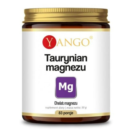 Minerale, Yango, Taurinat de Magneziu, 50g