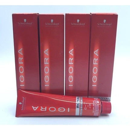 Cremă vopsea păr permanentă, Schwarzkopf, Igora Royal, F10a, 60ml