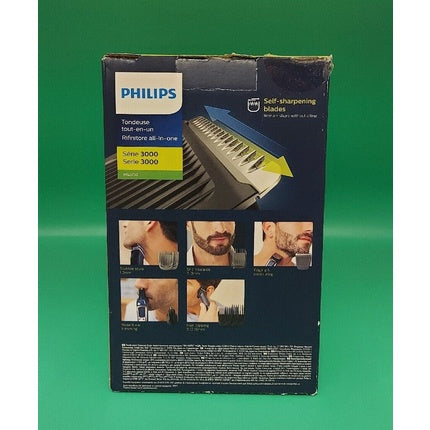 Tăietor păr și barbă Philips All-in-One 3000 Series MG3730/13, set 8 accesorii