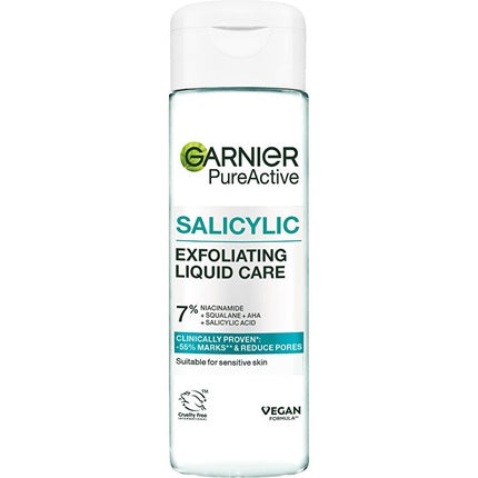 Lichid Exfoliant Facial Garnier PureActive Salicylic, 120ml