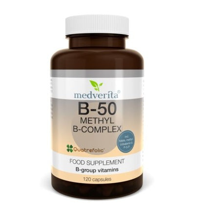 Medverita B-50 Complex Vitamins, 120 capsule