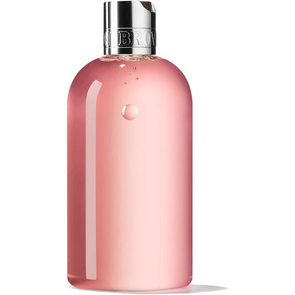 Gel de duș Molton Brown Delicious Rhubarb and Rose roz 300ml