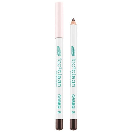 Creion de ochi Debby Eye Pencil 100 Clean, culoare maro