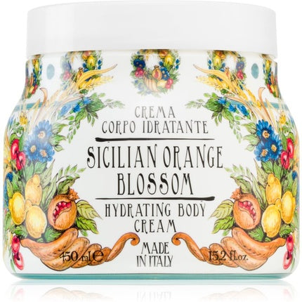 Crema de corp Rudy Maioliche, Sicilian Orange Blossom, 575g, alb