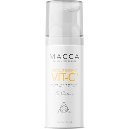 Emulsie hidratantă față, Macca Beauty Meets Science, Vitamina C3 50ml