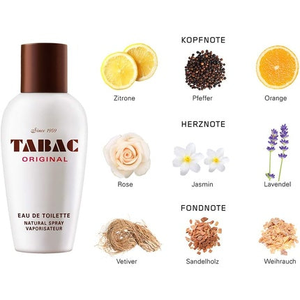 Eau de Toilette, Tabac, 50ml Vaporizer