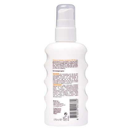 Biodermal Sun Spray Hydra Plus SPF 20, 220g, alb cu portocaliu