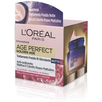 Crema de Fata Revitalizanta, L'Oréal Paris, Dermo Expertise Pro-Calcium, Tratament de Noapte, 50ml