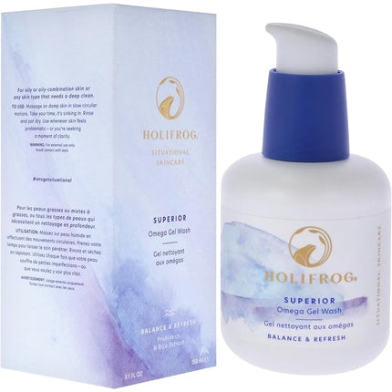 Gel de Curățare, Holifrog, Superior Omega, capac albastru 150ml
