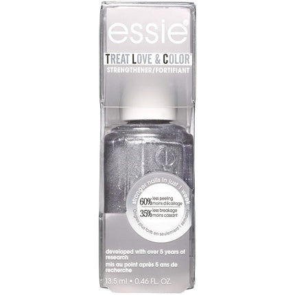 Essie Treat Love & Color 101 Steel The Lead - Lac de unghii pentru unghii normale, uscate sau fragile, 13.5 ml