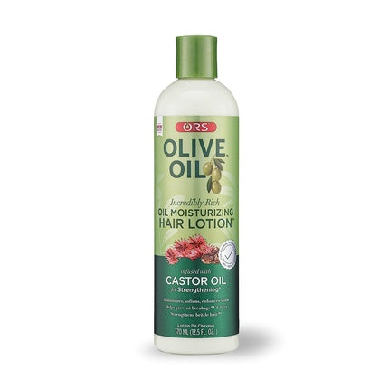 Loțiune hidratantă păr, ORS Olive Oil, ulei de ricin