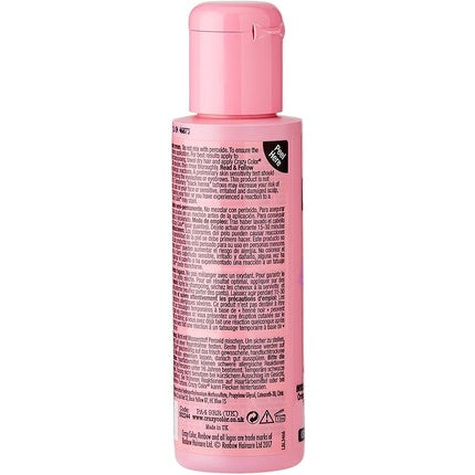 Cremă colorantă păr, Crazy Color, Lavender 100ml, Roz 100ml