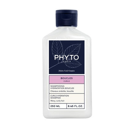 Phyto Boucles Hydration Shampoo, 250ml, pentru păr ondulat și creț