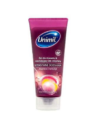 Gel de masaj și gel hidratant intim Unimil, Intensive Experiences, 200ml