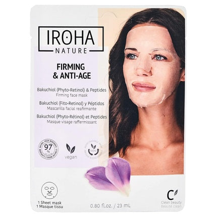 Masca facială fermitate, Iroha, Bakuchiol și peptide