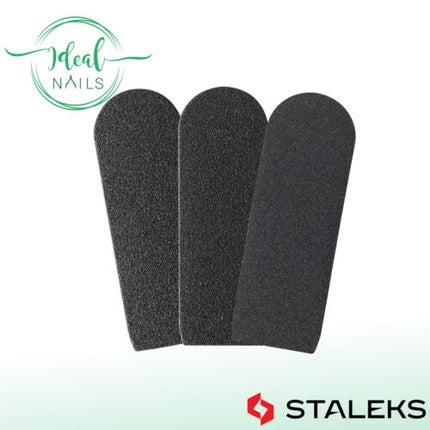 Set file intercalabile pentru picioare, Staleks, DFE-10, negru