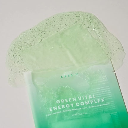 Masca fata Axis-Y, Green Vital, 27 ml, verde