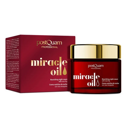 Crema de noapte regenerantă și hidratantă PostQuam Miracle Oil, 50ml