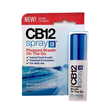 Spray pentru respirație, CB12, mentă, 15 ml