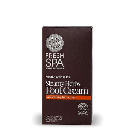 Crema picioare, Natura Siberica, Steamy Herbs, 75ml