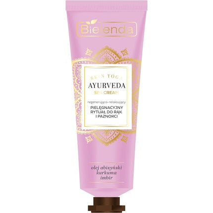 Cremă de mâini, Bielenda Ayurveda Skin Yoga SPA, regenerantă 50ml