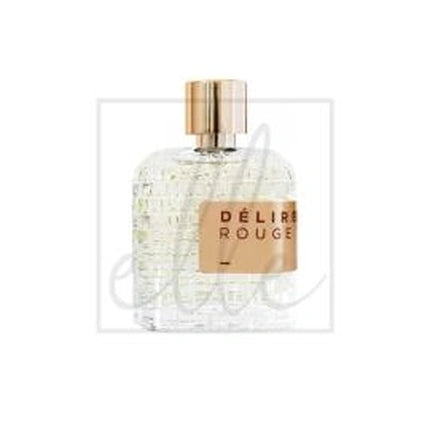 L'Pido Delire Rouge Eau de Parfum, 100ml, sticlă texturată cu dop auriu