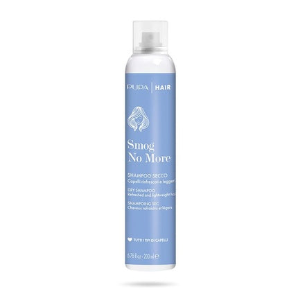 Șampon Uscat Pupa Milano Smog No More, Ambalaj Albastru, Capacitate 200 ml