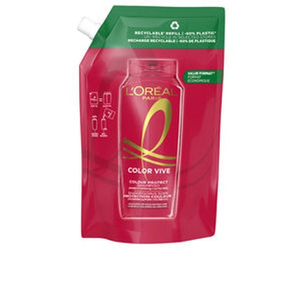Șampon L'Oreal Elvive Color-Vive Protective Refill Eco Pack, 500 ml