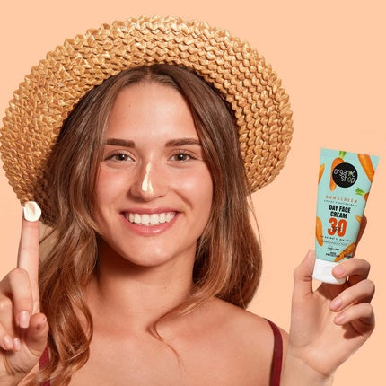Cremă de față, Organic Shop, SPF 30, 50 ml