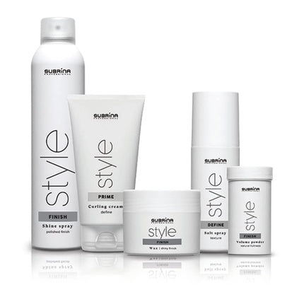 Cremă styling, Subrina Professional, Style Finish, mat, alb, 100ml