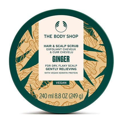 The Body Shop Hair & Scalp Scrub Ginger, Exfoliant pentru scalp și păr, 240 ml