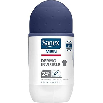 Deodorant roll-on, Sanex, Invisible Men, 50 ml