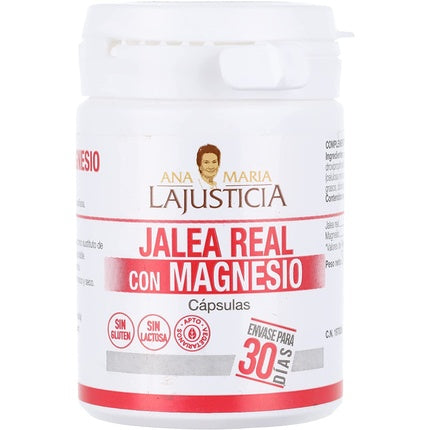 Supliment alimentar, Ana Maria Lajusticia, Royal Jelly cu Magneziu, 60 capsule