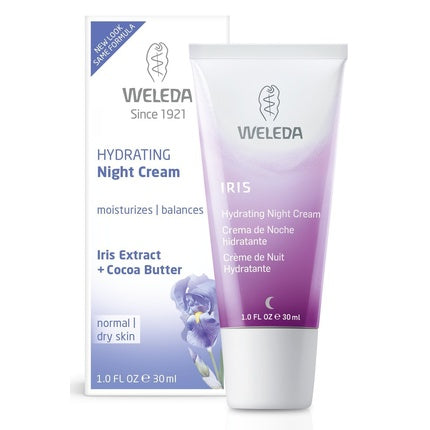 Cremă hidratantă, Curveland, Weleda Iris, 30 ml