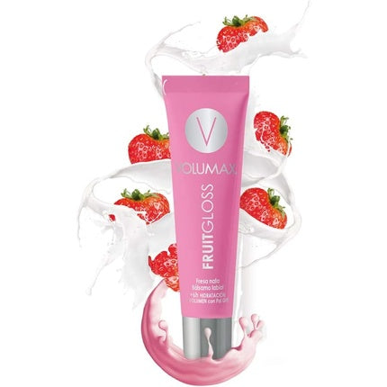 Luciu de buze, Volumax, Fruitgloss, 7.5ml, căpșuni și cremă