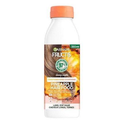 Condiționator pentru păr Garnier Fructis Hair Food cu Ananas, 350ml