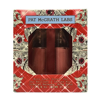 Pat McGrath Labs Mini Lust Gloss Duo Limited Release Nude Mood, Set de 2 Glossuri