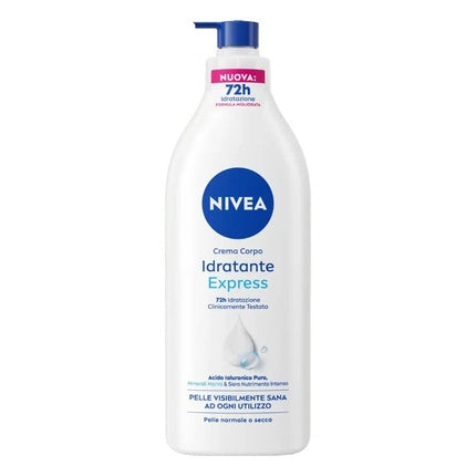 Crema de corp Nivea, Idratante Express, 72h Hidratare, 500ml
