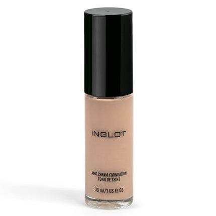 Fond de ten cremă Inglot AMC Cream Foundation Lw400, 30 ml, culoare bej deschis