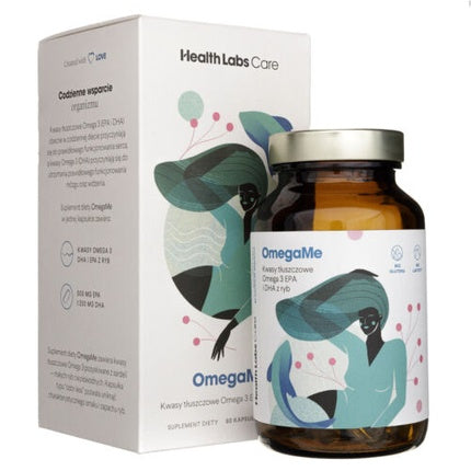 Supliment OmegaMe, Health Labs, 60 capsule, cutie albă