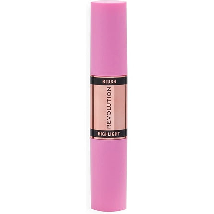 Stick machiaj Makeup Revolution Blush & Highlight, roz